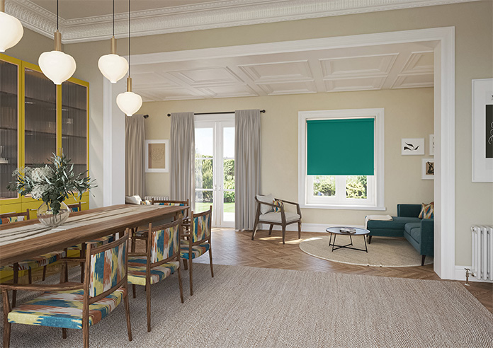 Trinity (FR Blackout), Alexandrite - Twist&Fit Roller Blind - Image 7